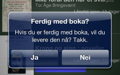 Endelig e-bokutlån!